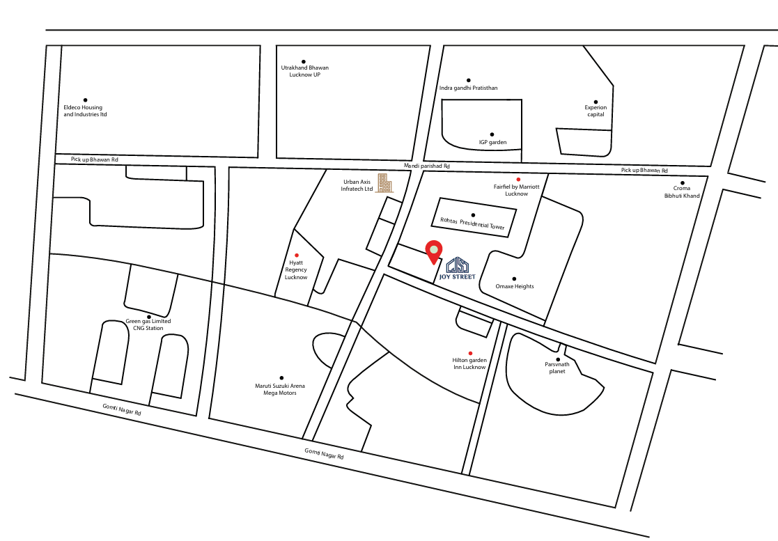 Joy Street Location Map